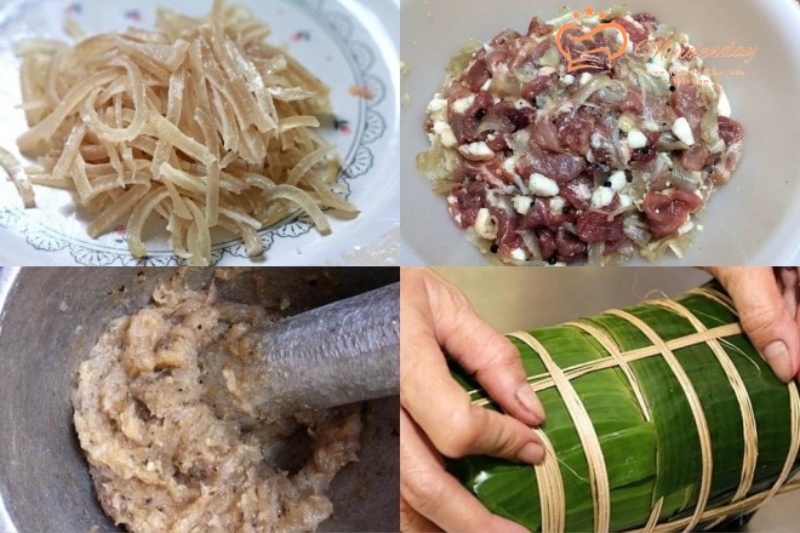 Nguyên liệu Làm Chả Da Huế