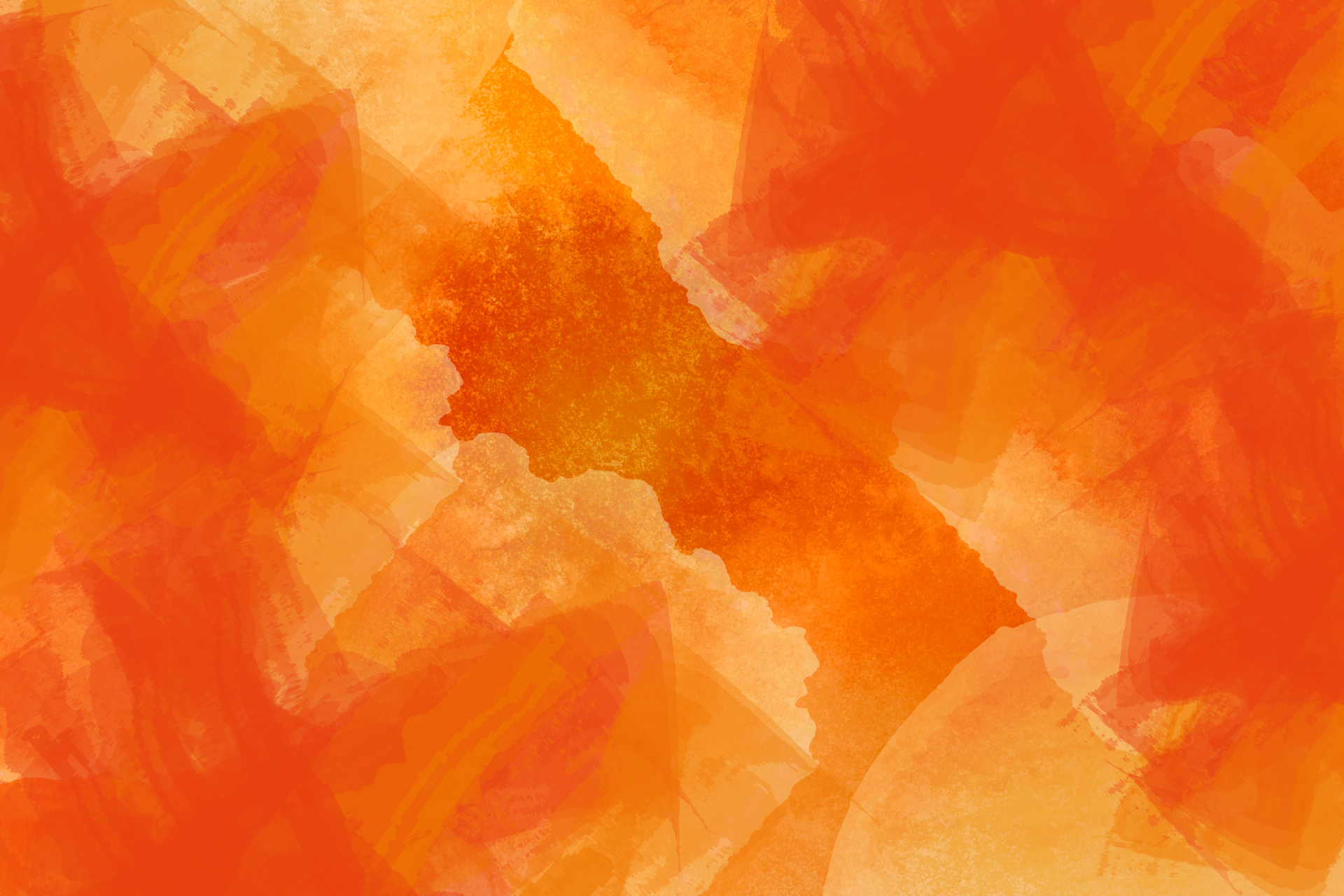 orange Watercolor Linktree Background